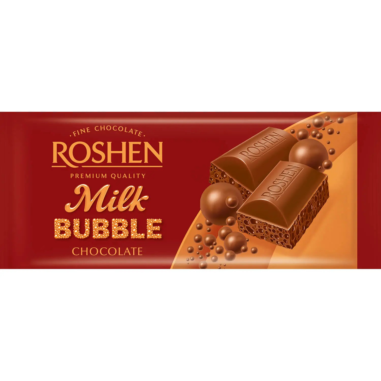 Шоколад Roshen пористий молочний 80г